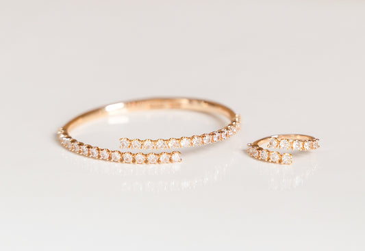Aura Set Bangle & Ring Set