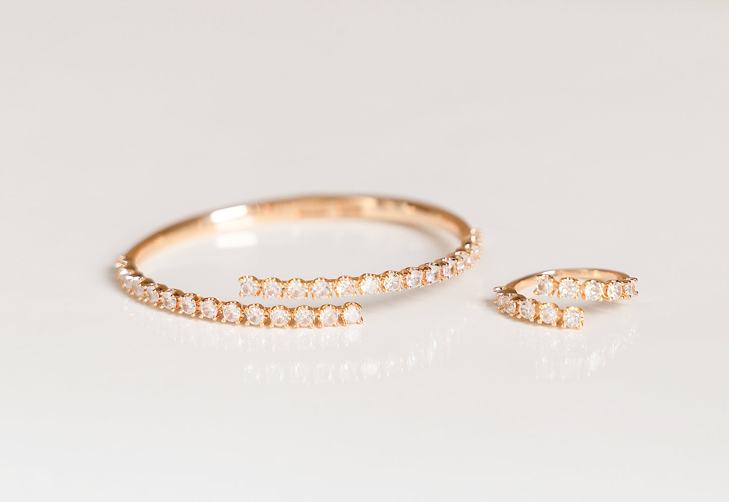 Aura Set Bangle & Ring Set