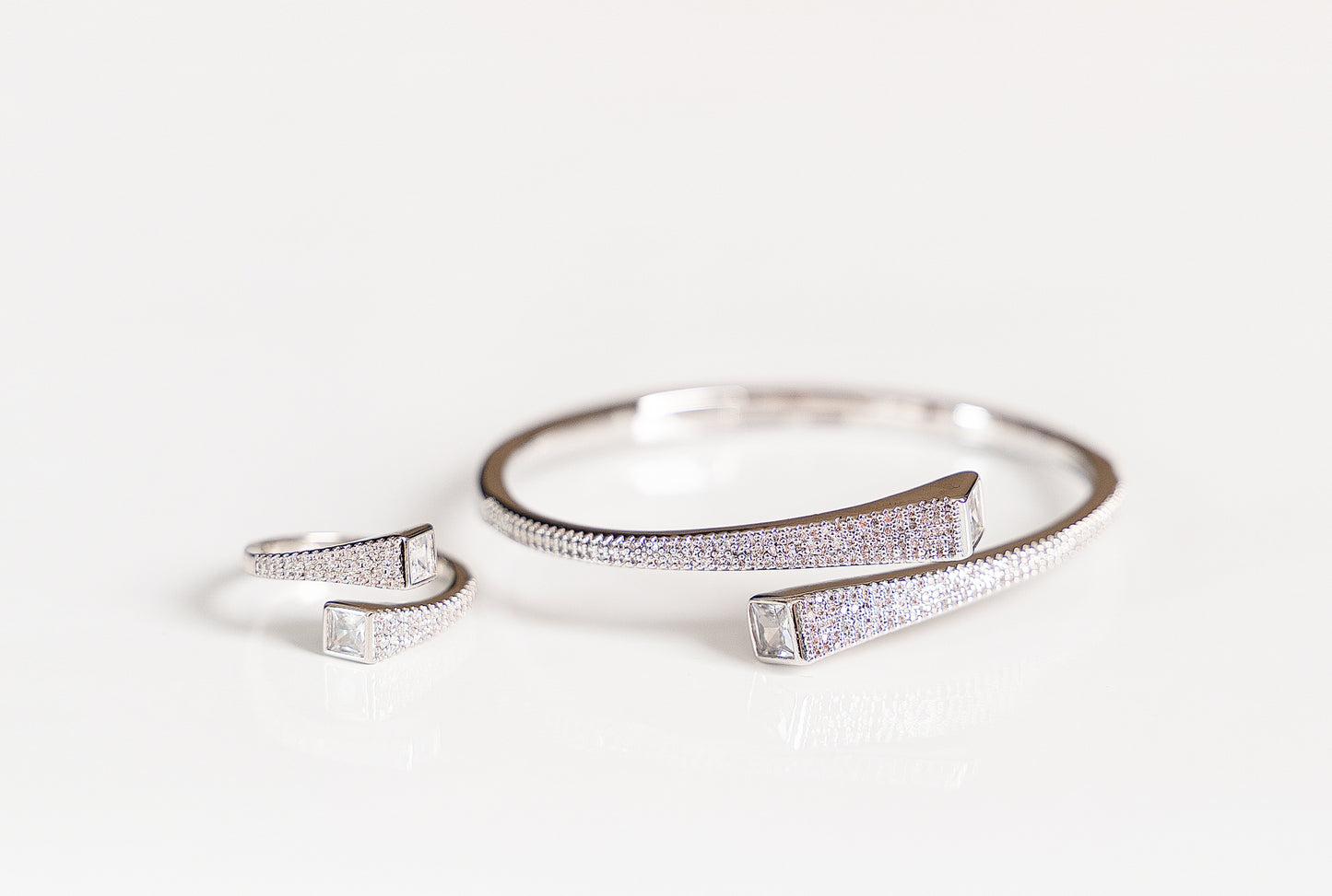 Prism Bangle & Ring Set