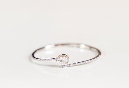 Halo Drop Bangle