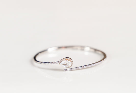 Halo Drop Bangle