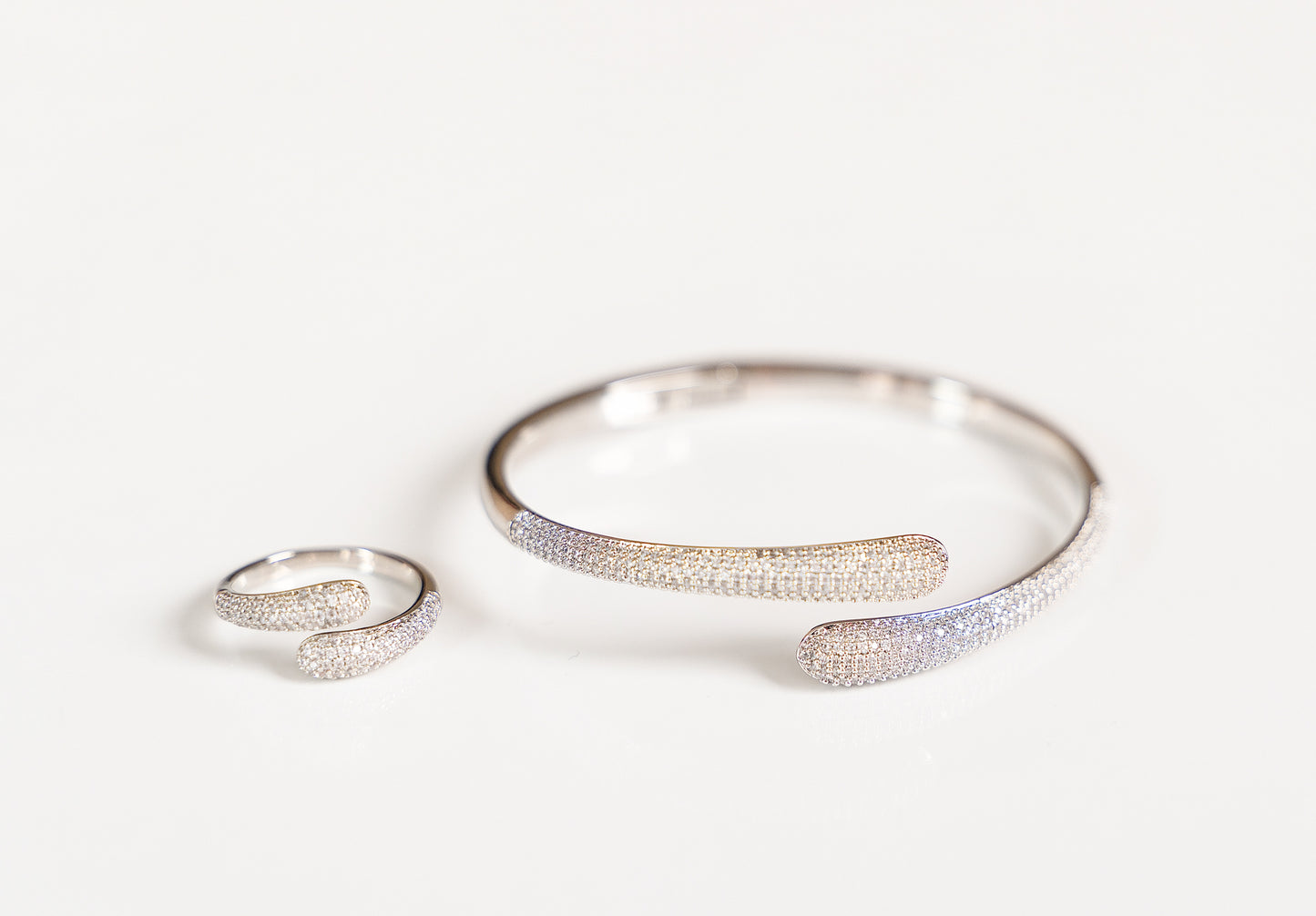Luna Wrap Bangle & Ring Set