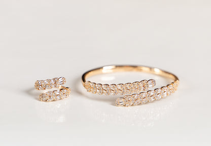 Bloom Bangle & Ring Set