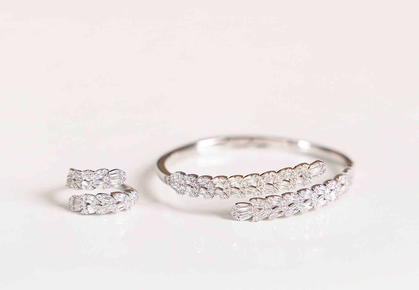 Bloom Bangle & Ring Set