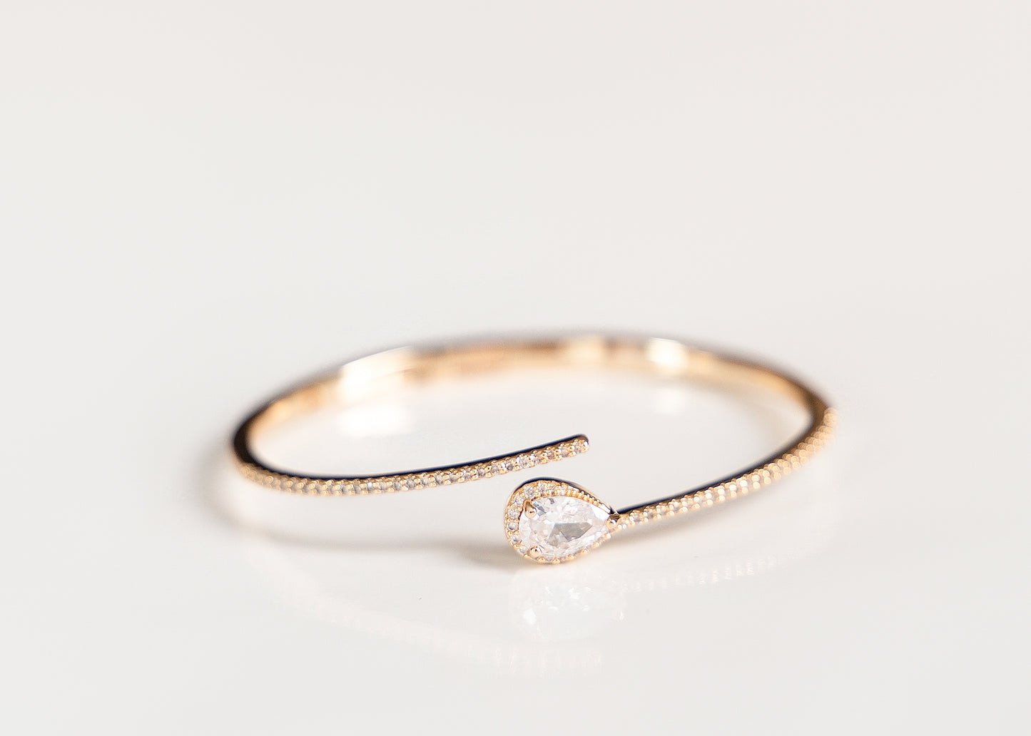 Halo Drop Bangle