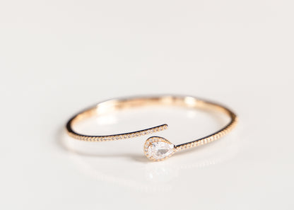 Halo Drop Bangle
