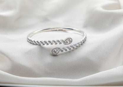 Celeste Teardrop Bangle