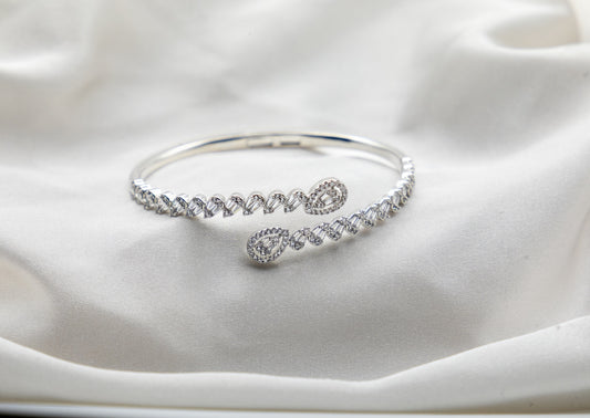 Celeste Teardrop Bangle